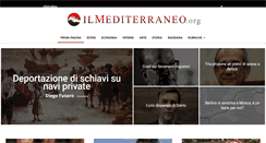 Desktop Screenshot of ilmediterraneo.org